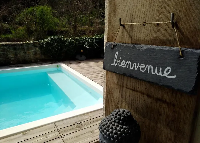 Les Terrasses, En Cevennes Feriehus Saint-Jean-de-Valériscle