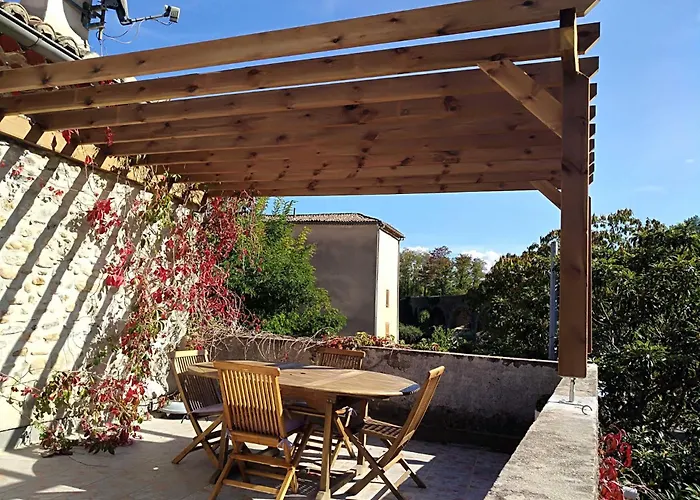 Les Terrasses, En Cevennes Feriehus Saint-Jean-de-Valériscle